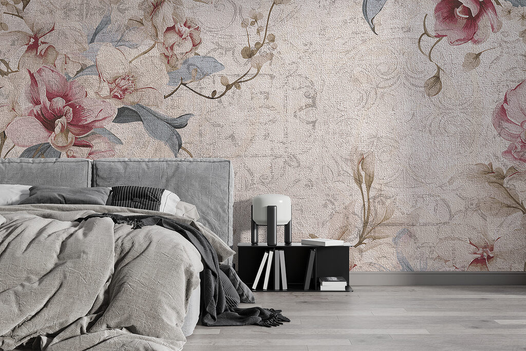 Gros plan d'un motif floral w08149pib12r 1024x683 - Gros plan d'un motif floral
