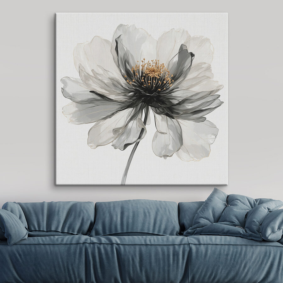 Gros plan sur une fleur