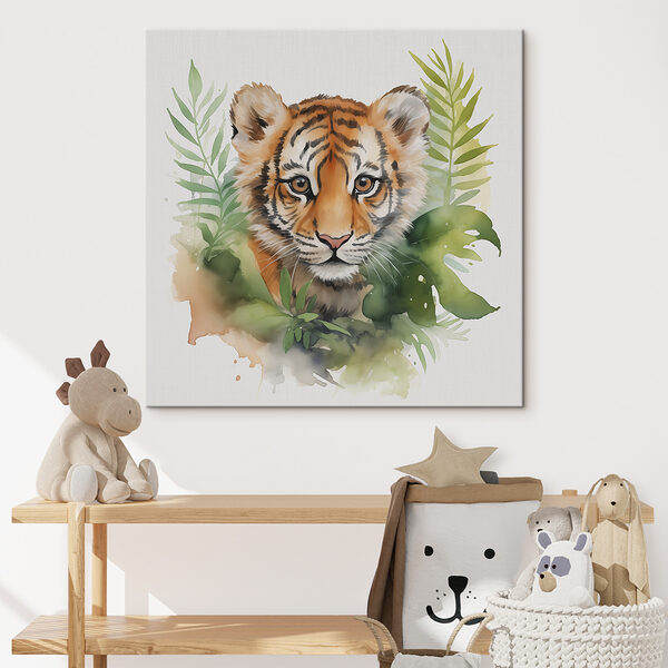 Tigre dans la jungle Tigre dans la jungle