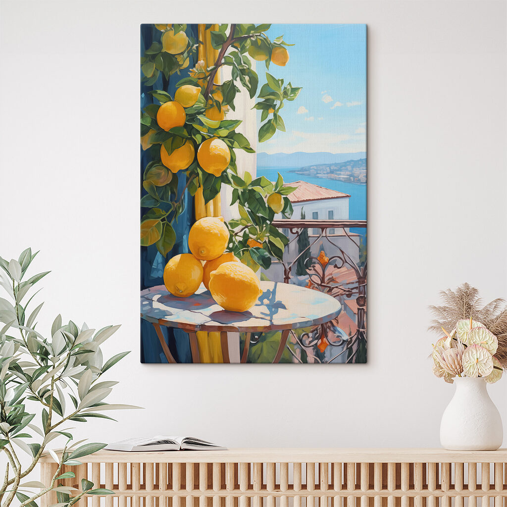 Peinture de citrons sur une table s40091pig303m 1024x1024 - Peinture de citrons sur une table