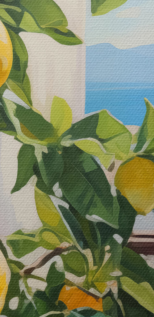 Peinture de citrons sur une table s40091pzvl 499x1024 - Peinture de citrons sur une table