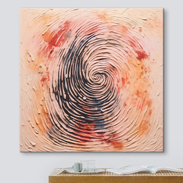 Peinture d'une spirale Peinture d'une spirale