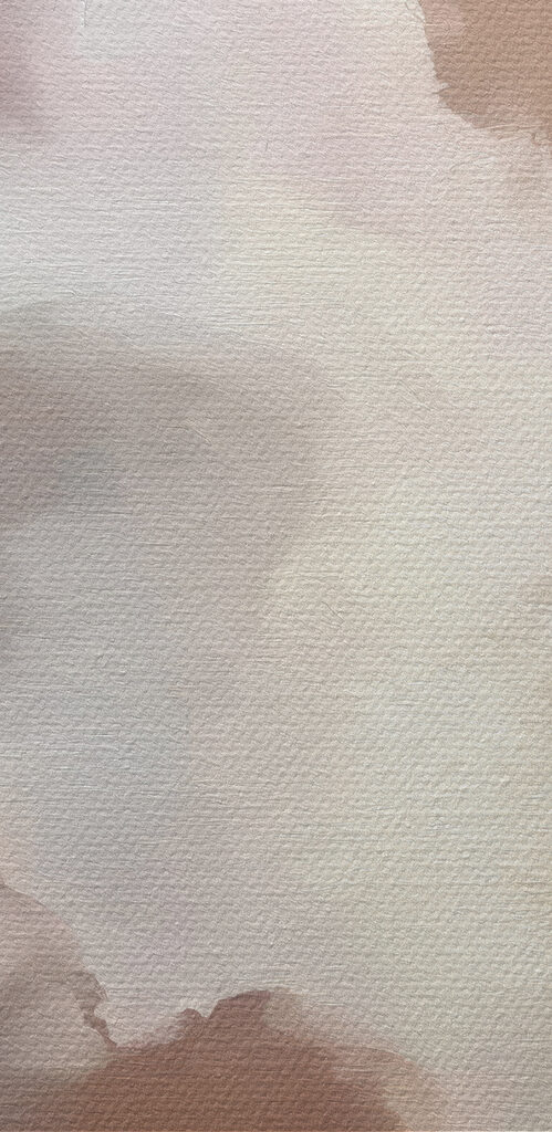 Pink sky with clouds