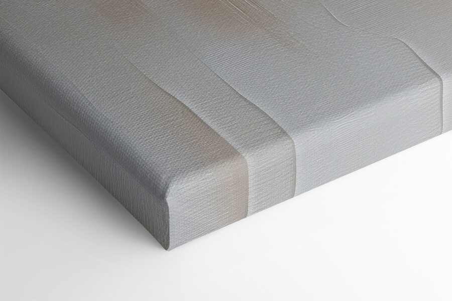 Lignes ondulées blanches et brunes