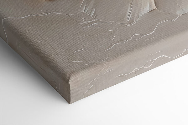 White and brown wavy pattern White and brown wavy pattern
