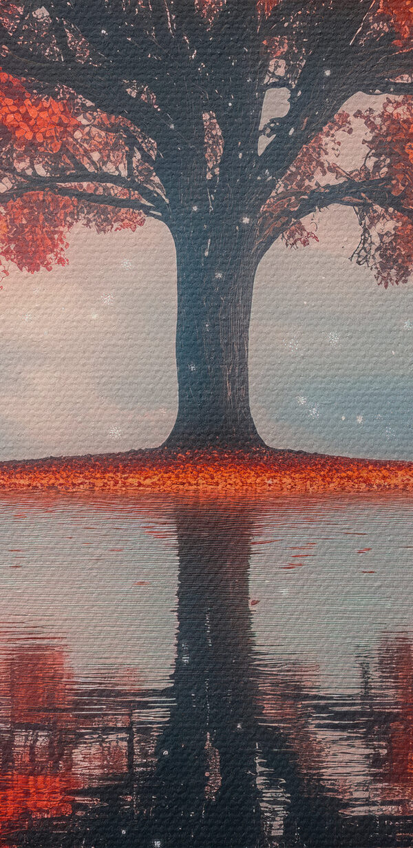 Arbre avec des feuilles d'oranger Arbre avec des feuilles d'oranger