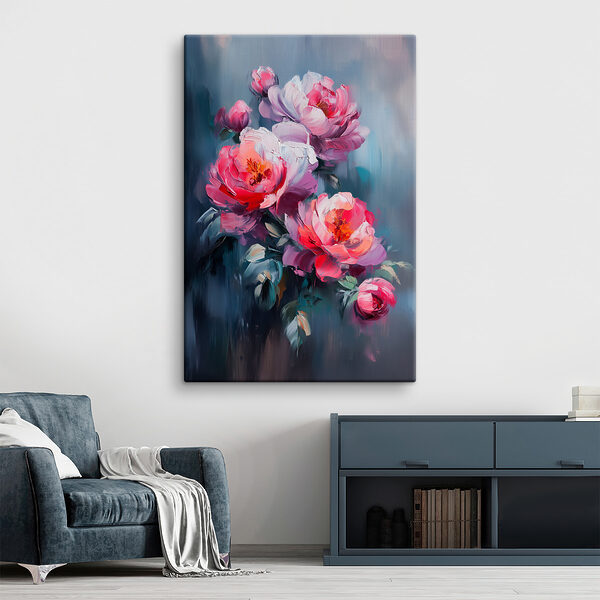 Peinture de fleurs roses Peinture de fleurs roses