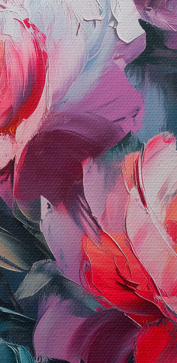 Peinture de fleurs roses Peinture de fleurs roses