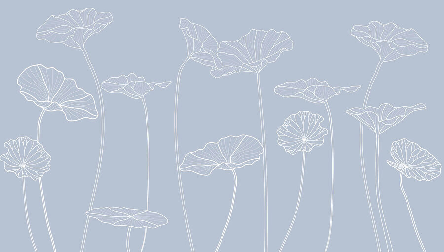 Dessin au trait de fleurs