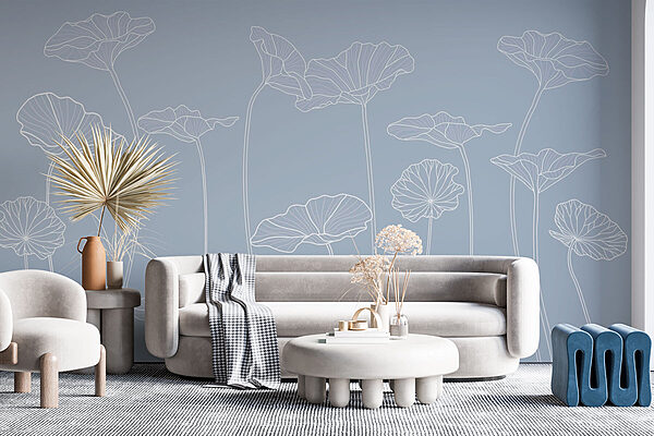 Dessin au trait de fleurs Dessin au trait de fleurs