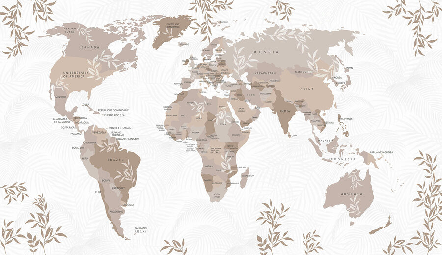 Carte du monde