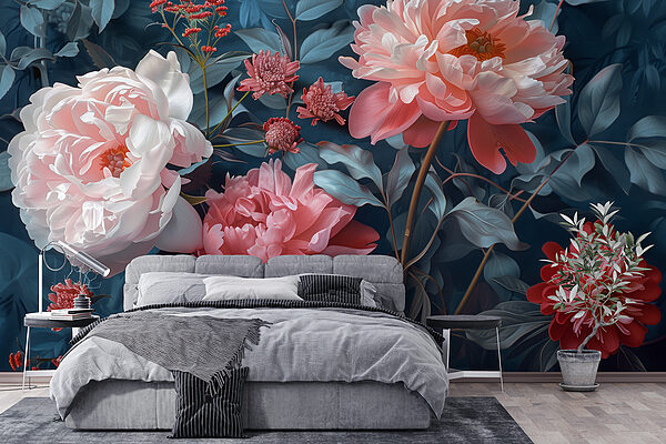 Groupe de fleurs sur une plante Groupe de fleurs sur une plante