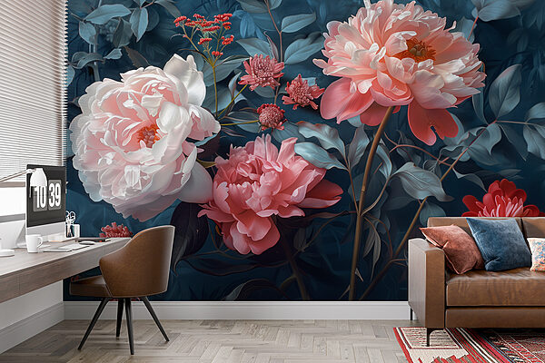 Groupe de fleurs sur une plante Groupe de fleurs sur une plante