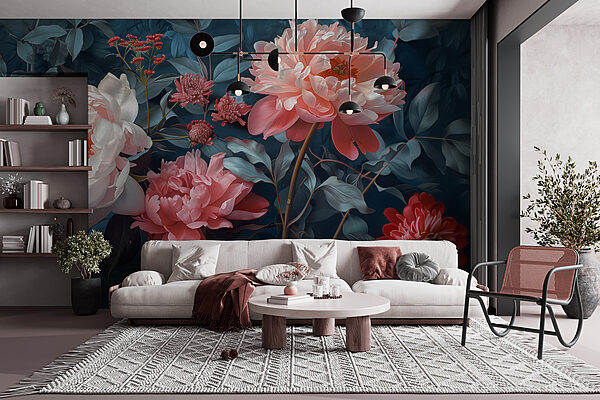 Groupe de fleurs sur une plante Groupe de fleurs sur une plante