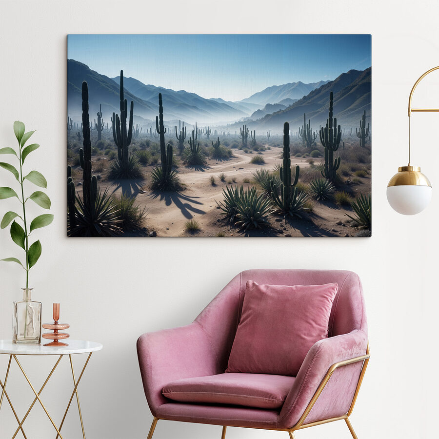 Cactus dans un désert