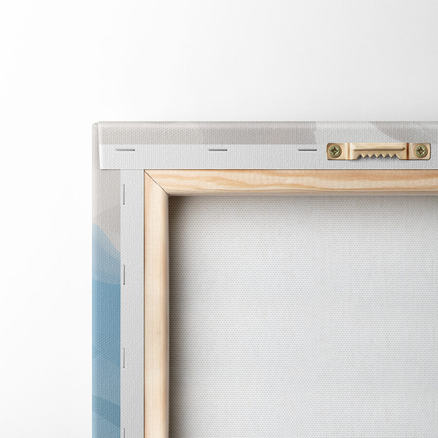 Tableaux Femme avec des nuages sur le visage – Image 5
