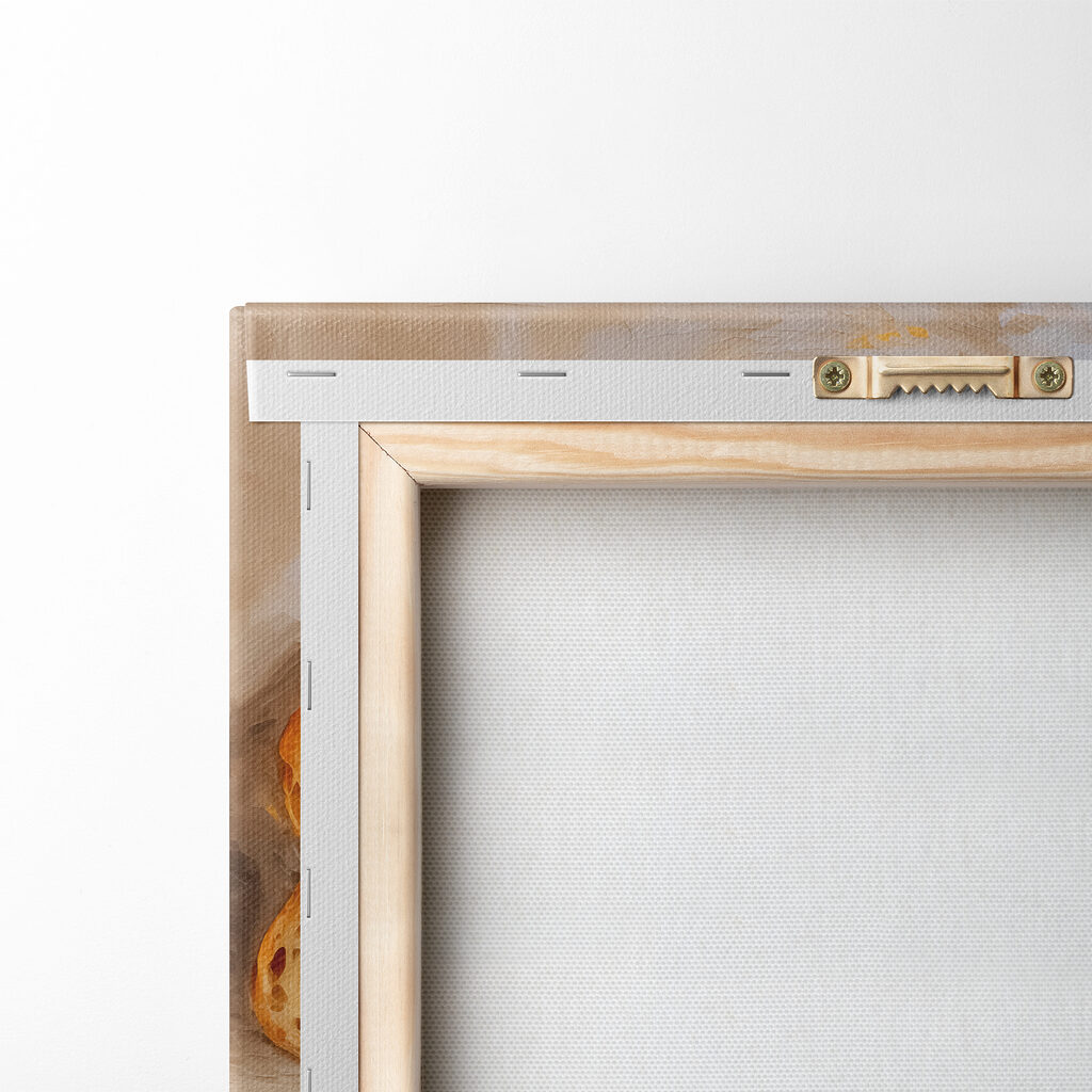 Piece of bread with holes in it Piece of bread with holes in it