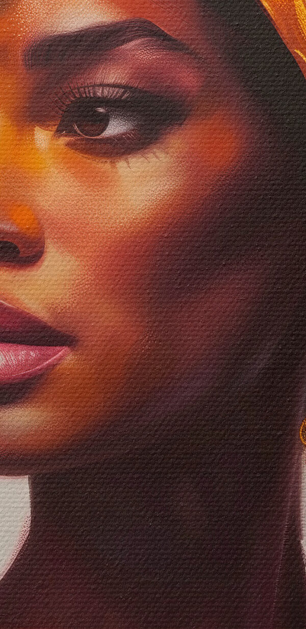 Femme avec des fleurs dans les cheveux Femme avec des fleurs dans les cheveux