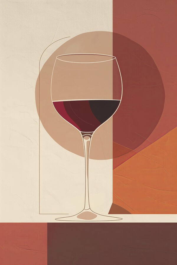 Verre de vin contenant un liquide rouge Verre de vin contenant un liquide rouge
