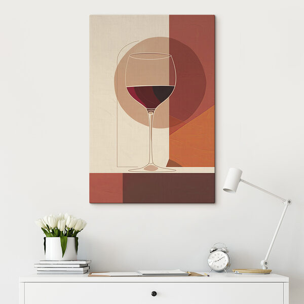 Verre de vin contenant un liquide rouge Verre de vin contenant un liquide rouge