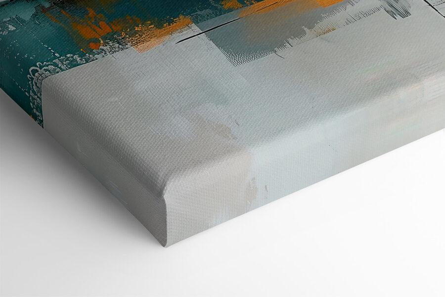 Peinture d'un bateau en différentes couleurs