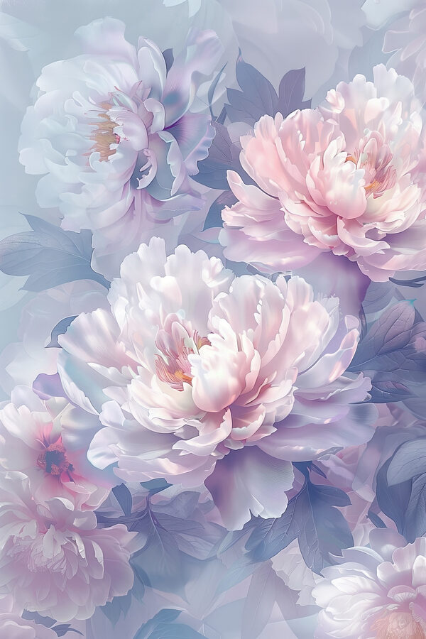 Groupe de fleurs blanches Groupe de fleurs blanches