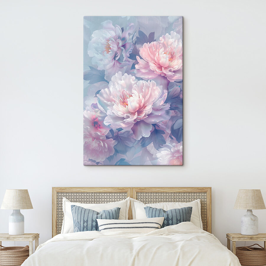 Groupe de fleurs blanches