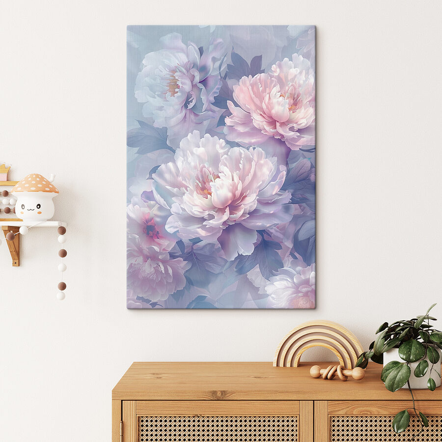 Groupe de fleurs blanches