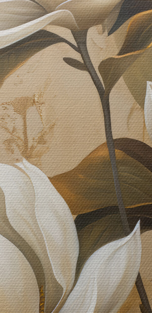 Peinture de fleurs blanches Peinture de fleurs blanches