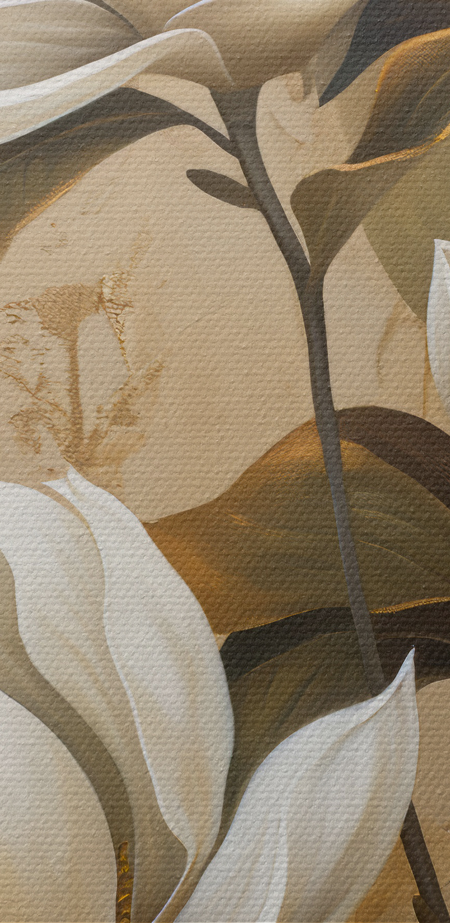 Peinture de fleurs blanches Peinture de fleurs blanches