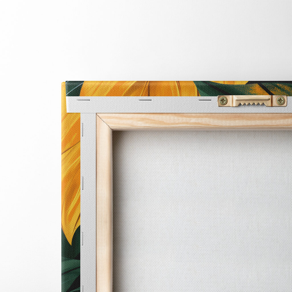 Close up of green and yellow leaves Close up of green and yellow leaves