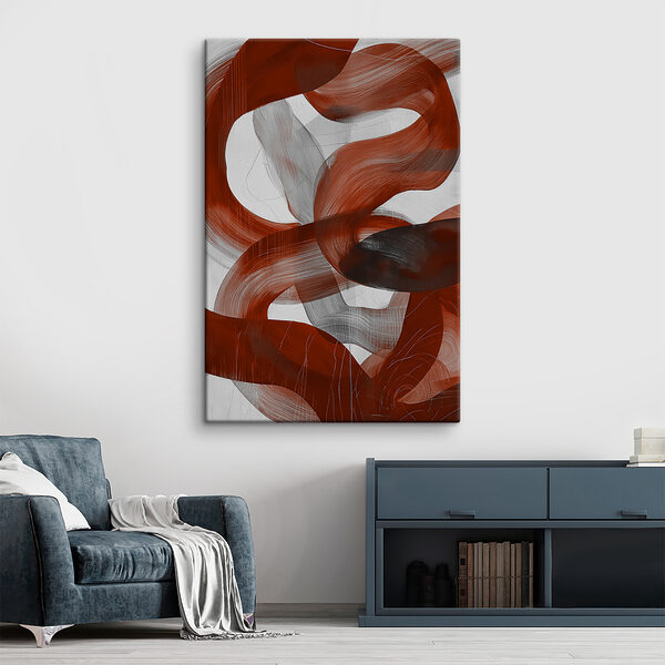 Tourbillons rouges et blancs Tourbillons rouges et blancs