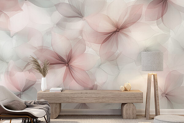 Groupe de fleurs sur fond blanc Groupe de fleurs sur fond blanc