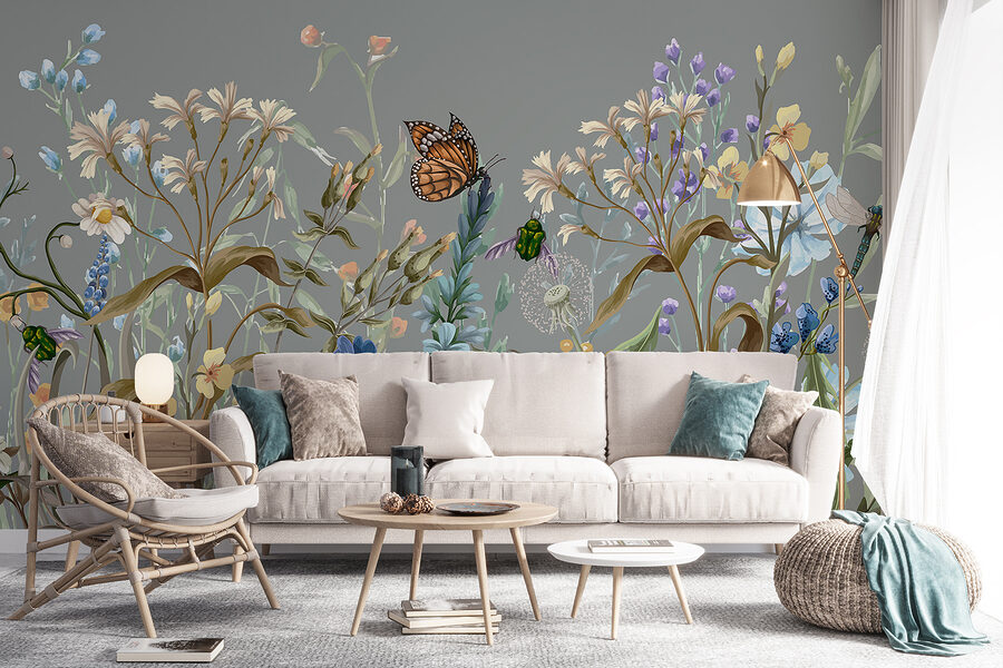 Papillon sur une fleur