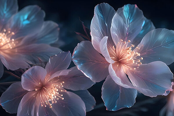 Gros plan sur des fleurs Gros plan sur des fleurs