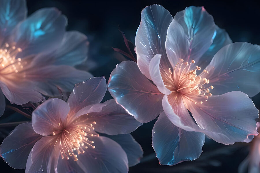 Gros plan sur des fleurs Gros plan sur des fleurs