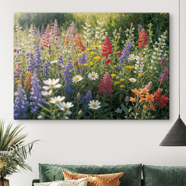 Champ de fleurs colorées s40390pig111m 600x600 - Champ de fleurs colorées