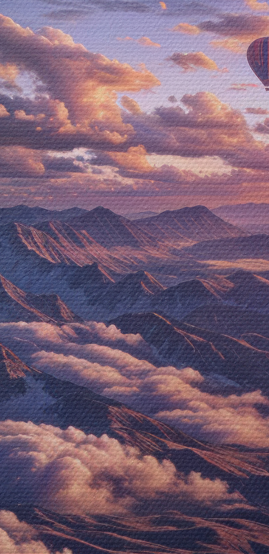 Montgolfières dans le ciel