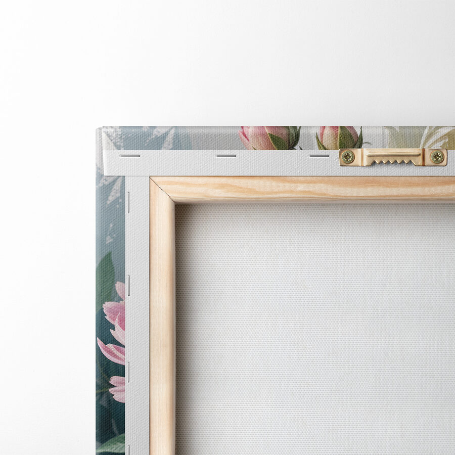 Bouquet de fleurs avec feuilles