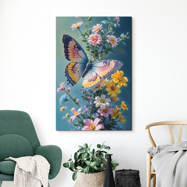 Papillon sur une fleur Papillon sur une fleur