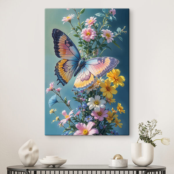 Papillon sur une fleur Papillon sur une fleur