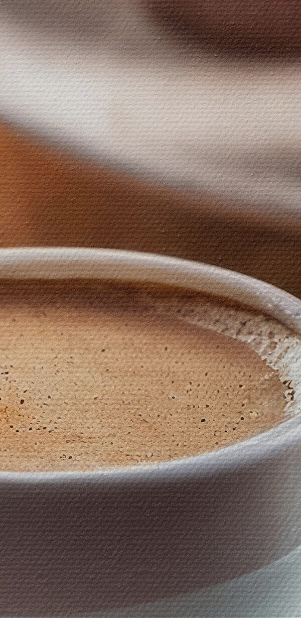 Tasse de café et petits gâteaux sur une table Tasse de café et petits gâteaux sur une table