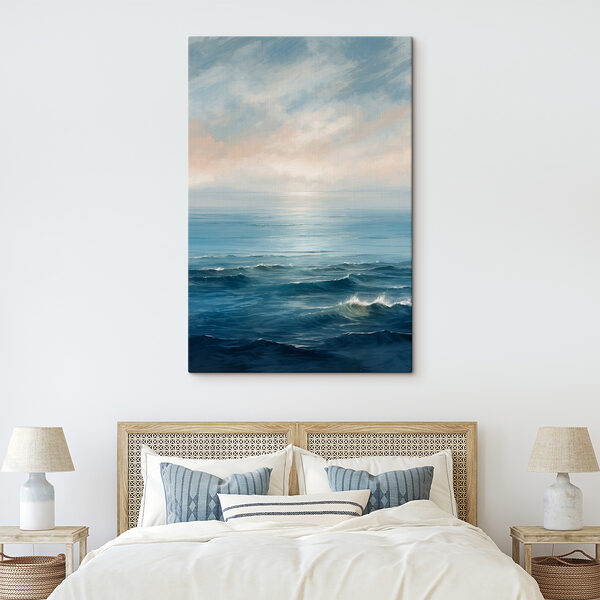 Large body of water with waves Large body of water with waves