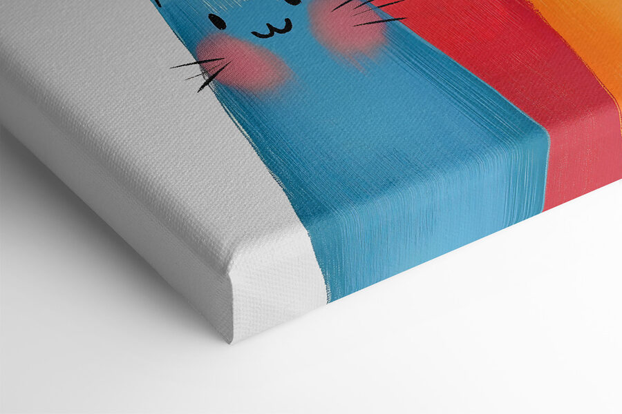 Groupe de chats de couleurs différentes