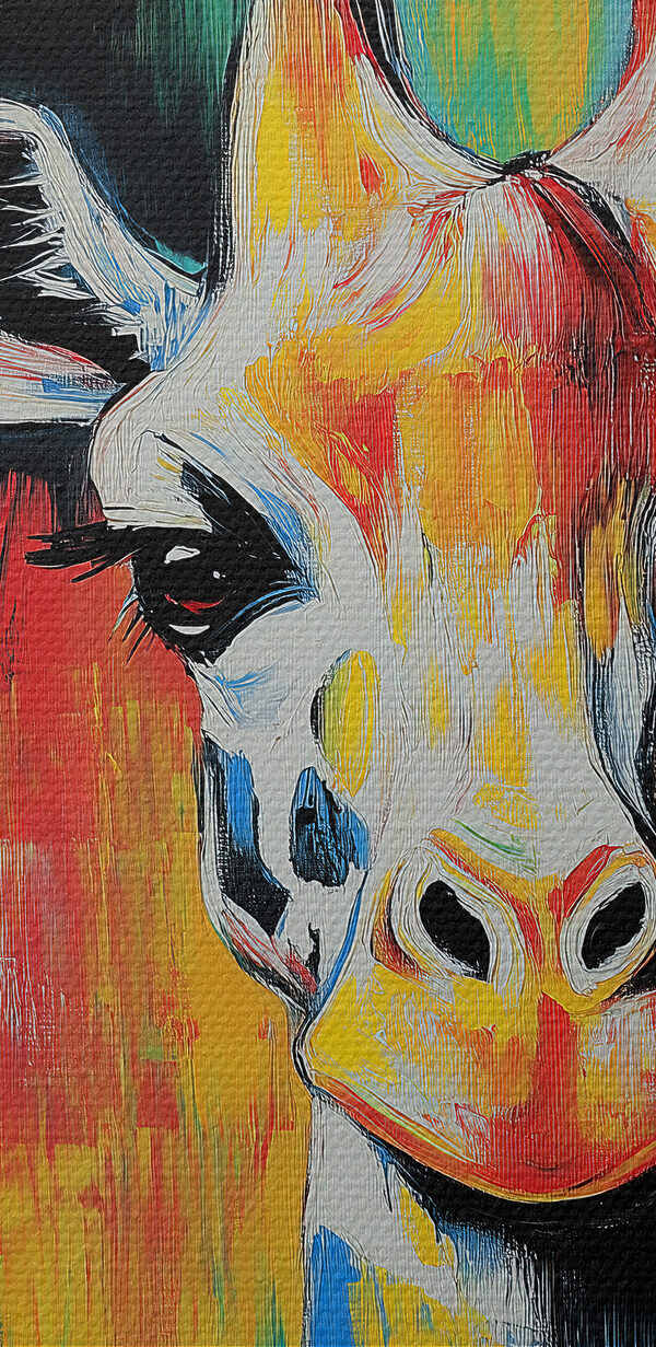 Peinture d'une girafe Peinture d'une girafe