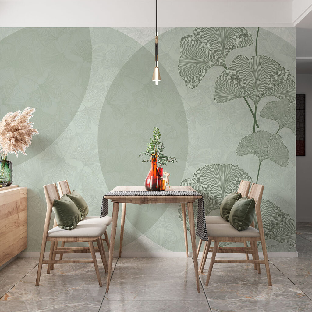 Green and white background with circles and lines Green and white background with circles and lines