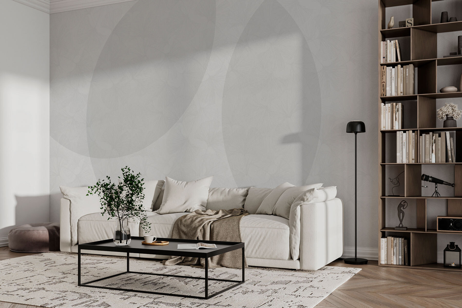 White background with circles and lines White background with circles and lines