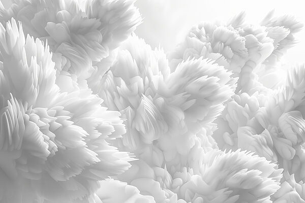 Gros plan sur des objets blancs et pelucheux Gros plan sur des objets blancs et pelucheux