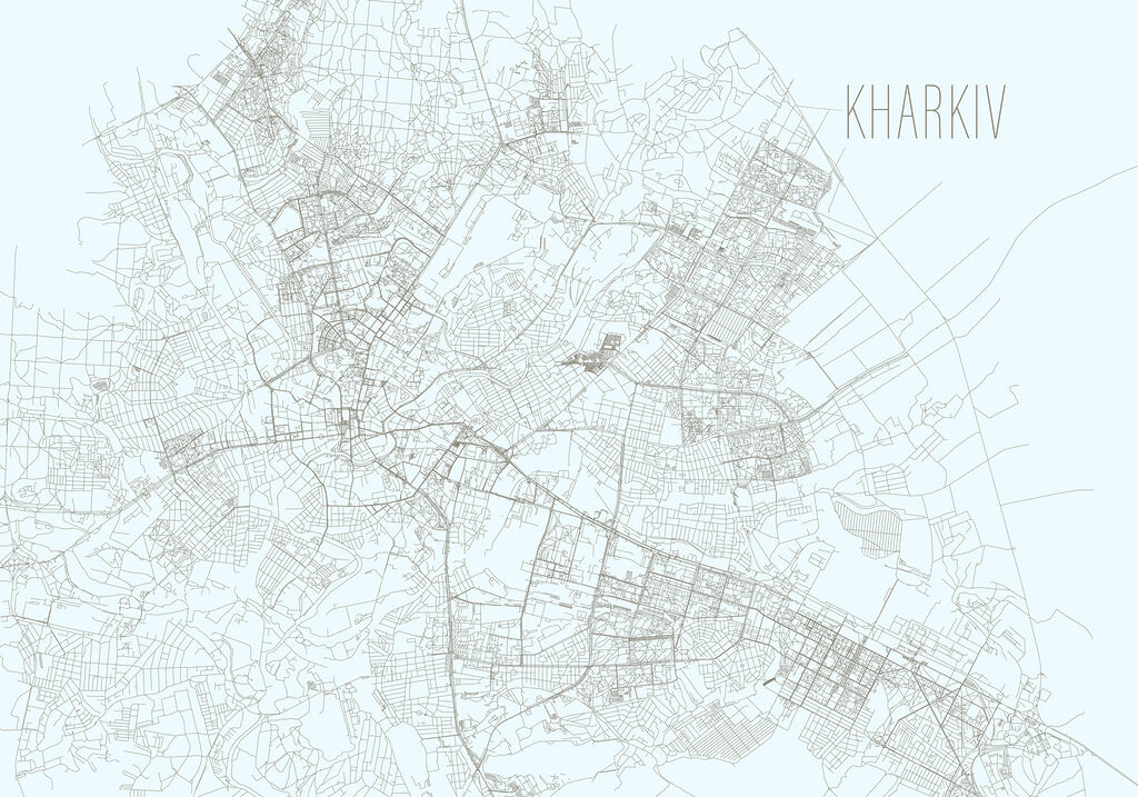 Carte d'une ville Carte d'une ville