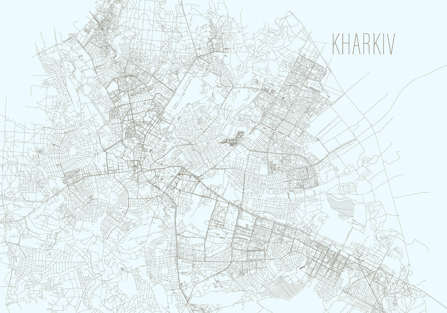 Carte d'une ville